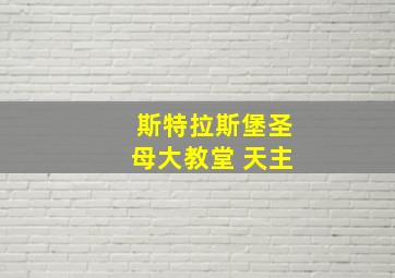 斯特拉斯堡圣母大教堂 天主